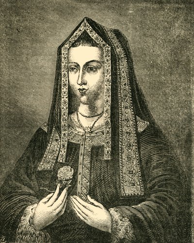 Alžběta, manželka Jindřicha VII., 1881. od Unbekannt