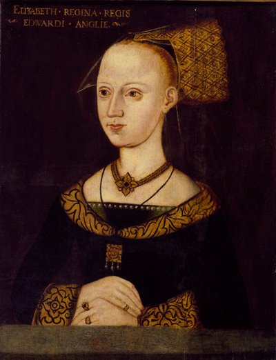 Elizabeth Woodville, královna Edwarda IV, c1500 od Unbekannt
