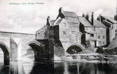 Elvet Bridge, Durham, 1905 od Unbekannt