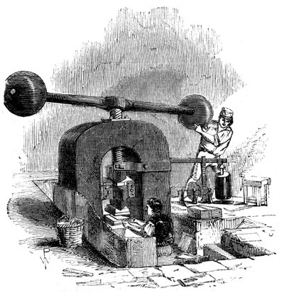 Razící lis, 1886 od Unbekannt