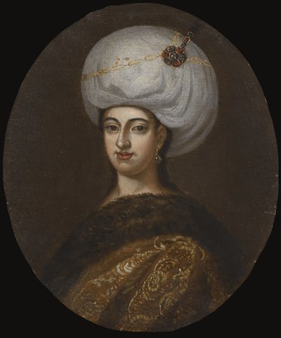 Emetullah Rabia Gülnus Sultan 1642-1715, oblíbený choť sultána Mehmeda IV., druhá polovina od Unbekannt