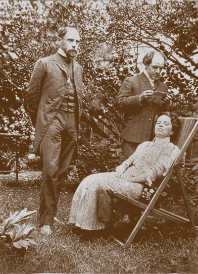 Emil, Anna a Nikolai Medtnerovi, 1900 od Unbekannt