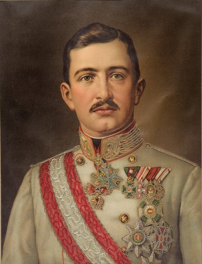 Císař Karel I. Rakouský 1887-1922, král uherský, c. 1917. od Unbekannt