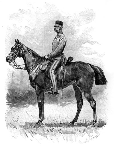 Rakouský císař Franz Josef, 1892 od Unbekannt