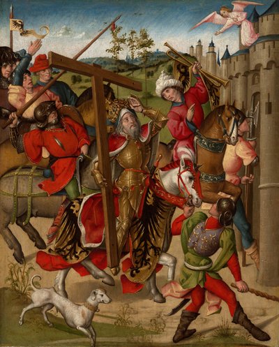 Císař Heraclius odepřel vstup do Jeruzaléma, 146080. od Unbekannt