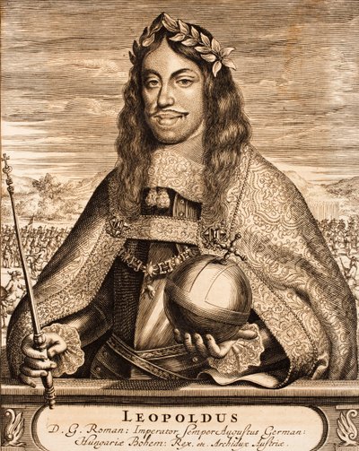 Císař Leopold I. 1640-1705 Od: Schauplatz des Krieges, 1675. od Unbekannt