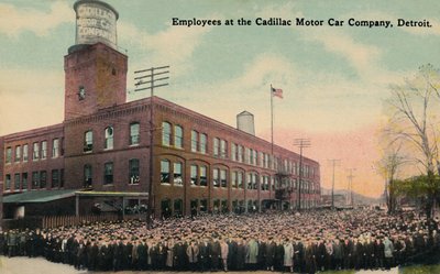 Zaměstnanci společnosti Cadillac Motor Car Company, Detroit, c1930. od Unbekannt