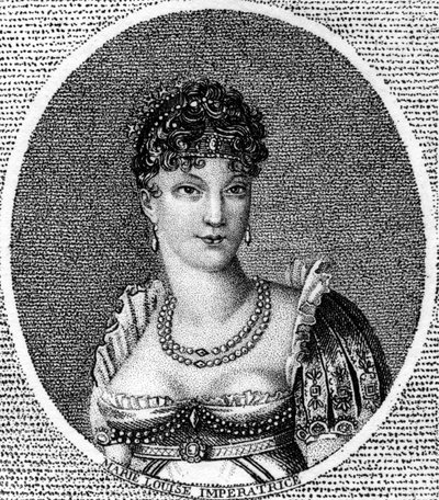 Císařovna Marie Louise, císařovna Francie, druhá manželka Napoleona Bonaparta, 1791-1847 od Unbekannt