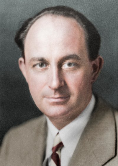 Enrico Fermi, americký jaderný fyzik italského původu, c1938 od Unbekannt