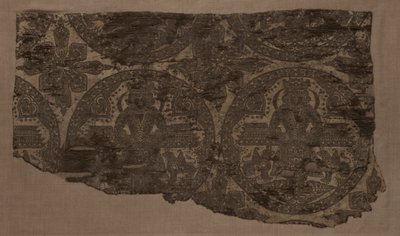 Enthroned King Flanned by Griffins, 800s. od Unbekannt