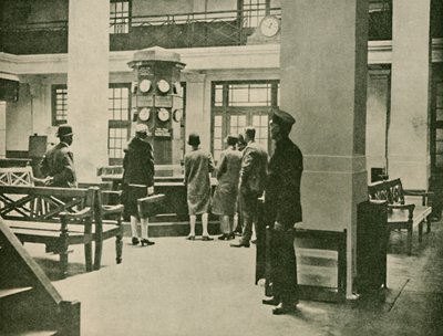 Vstupní hala, London Air Station, 1927 od Unbekannt