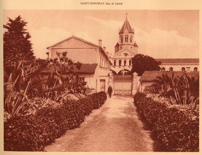 Vchod do kláštera, Saint-Honorat, 1930. od Unbekannt
