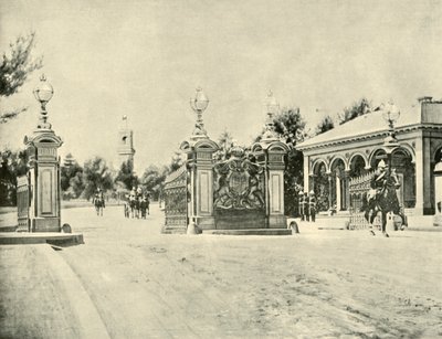Vchod do vládní budovy, Melbourne, 1901. od Unbekannt