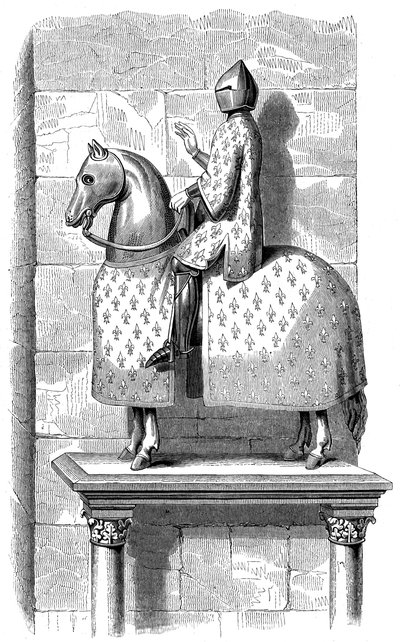 Jezdecká socha krále Filipa le Bel, 1575 1849 od Unbekannt