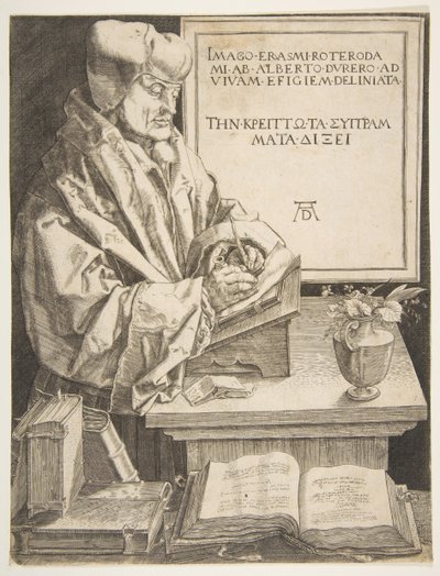 Erasmus z Rotterdamu kopie.n.d. od Unbekannt