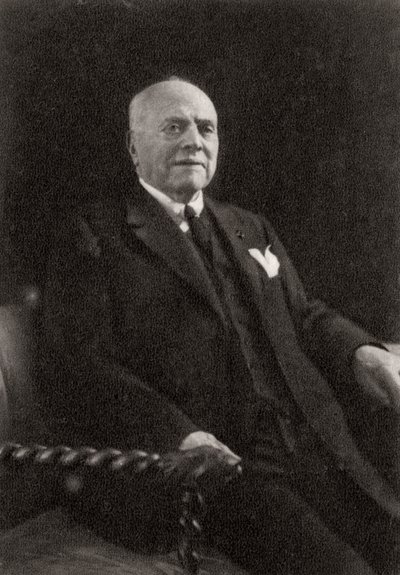 Ernest Cognacq, francouzský maloobchodník, 1912 od Unbekannt