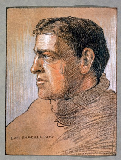 Ernest Shackleton, britský průzkumník, c1909 od Unbekannt