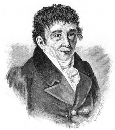 Ernst Florens Friedrich Chladni, německý fyzik, c1895 od Unbekannt