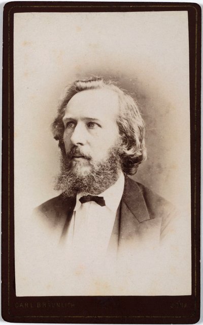 Ernst Haeckel, německý přírodovědec, c 1860s od Unbekannt