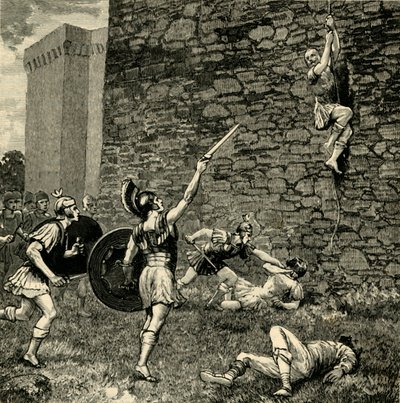 Útěk Mariuse mladšího v Praeneste, 1890. od Unbekannt