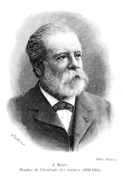 Etienne Jules Marey 1830-1903, průkopník kinematografie, c1904 od Unbekannt
