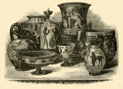 Etruské vázy, 1890. od Unbekannt