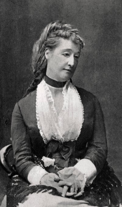 Eugenie de Montijo, císařovna choť Napoleona III Francie, c1865-1875 od Unbekannt
