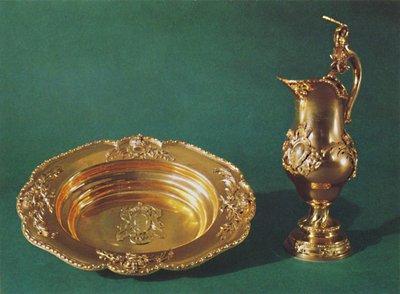 Stojan a pánev, kolem 1735, 1953 od Unbekannt
