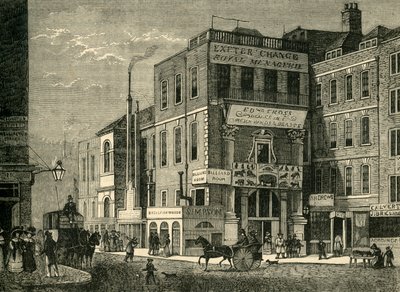 Exeter Change v roce 1826, 1881. od Unbekannt