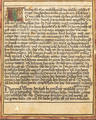 Nabádání proti hrabivosti, c. 14701475. od Unbekannt