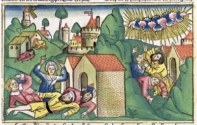 Exodus 11:1-10: Smrt prvorozených synů, jedna ze sedmi egyptských ran od Unbekannt