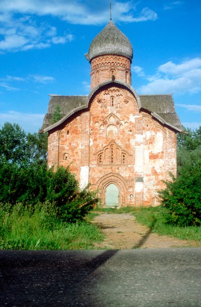 Exteriér kostela, Novgorod, Rusko od Unbekannt