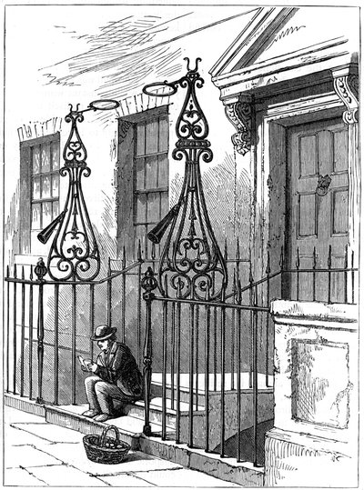 Hasicí přístroje na Berkeley Square, Londýn, 1891 od Unbekannt