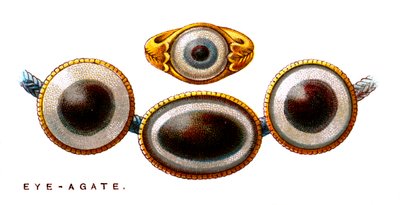 Eye-Agate, 1923 od Unbekannt