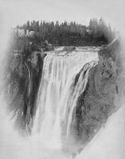 Falls of Montmorency, Quebec, c1897. od Unbekannt