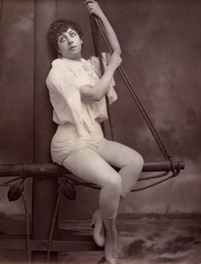 Fannie Leslie , britská zpěvačka a herečka, 1882 od Unbekannt