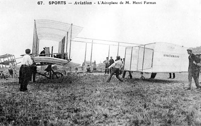 Dvouplošník Farman č. 1, c1912 od Unbekannt
