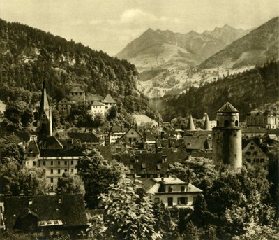 Feldkirch, Vorarlbersko, Rakousko, c1935. od Unbekannt