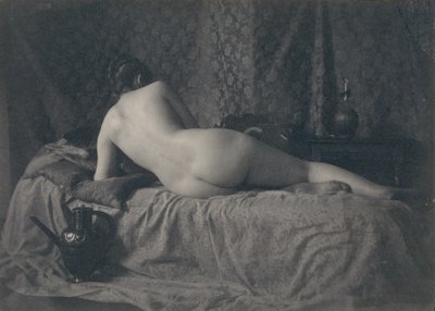 [Ženský akt zezadu], 70. léta 19. století. od Unbekannt