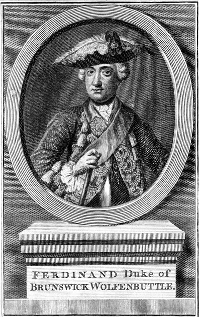 Ferdinand, vévoda z Brunswicku, 19. století. od Unbekannt