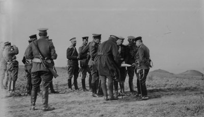 Ferdinand I. Bulharský před Adrianopolí od Unbekannt