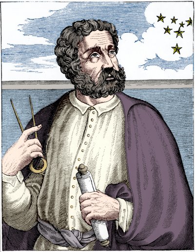 Ferdinand Magellan c1480-c1521, portugalský mořeplavec. od Unbekannt
