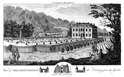 Ferney poblíž Ženevy, Švýcarsko, 1786 od Unbekannt