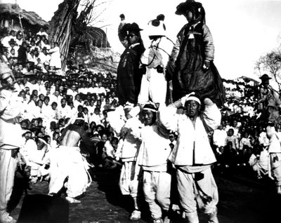 Festival v Koreji, 1900 od Unbekannt