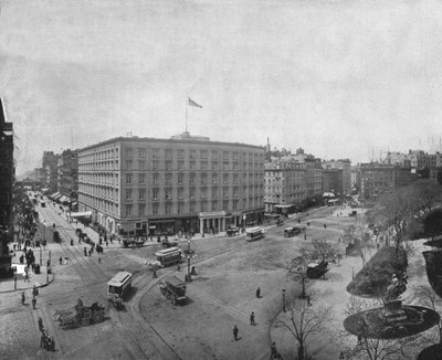 Fifth Avenue a Madison Square, New York, USA, c1900. od Unbekannt