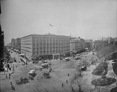 Fifth Avenue a Madison Square, New York, c1897. od Unbekannt
