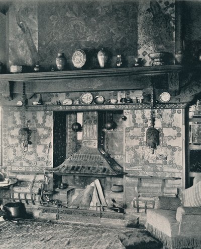Krb v knihovně pana Louise C. Tiffanyho, 1897 od Unbekannt