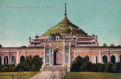 První hrobka krále Oudhs. Lucknow, c1900 od Unbekannt