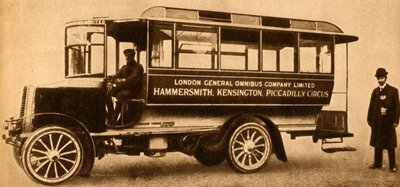 První L.G.O.C. Motorový autobus, 1904, 1933. od Unbekannt