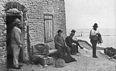 Fishermen, Sheringham, Norfolk, 1912 od Unbekannt